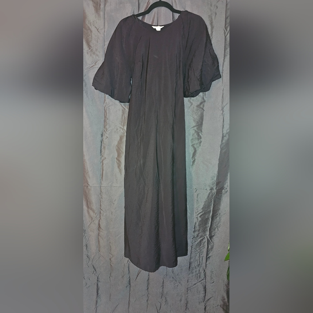H&M Black Belted Maxi